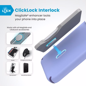 Speck Presidio2 Pro vāciņš ar MagSafe un ClickLock iPhone 16 Pro Max tālrunim, Future Lavender/Cassis Purple