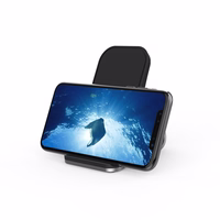 Tech-Protect QI15W-S1 indukcijas lādētājs 15W statīva formā - melns