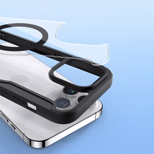 Dux Ducis Skin X Pro Magnētiskais Atveramais MagSafe apvalks iPhone 15 Pro - melns