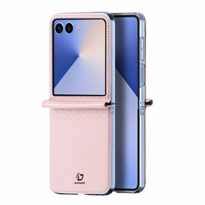 Telefona maciņš Dux Ducis Bril piemērots Samsung F707 Z Flip 5 5G rozā