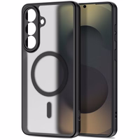 Tech-Protect BasicMag MagSafe Maciņš for Samsung Galaxy S26 - caurspīdīgs melns