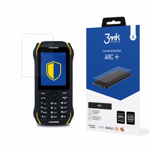 3mk ARC+ – tālruņa ekrāna aizsargs modelim MyPhone Hammer Delta
