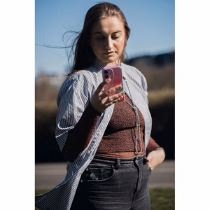 FORCELL F-PROTECT Mirage militārā standarta viedtālruņa apvalks, saderīgs ar MagSafe, IPHONE 16 PLUS, rozā marmors