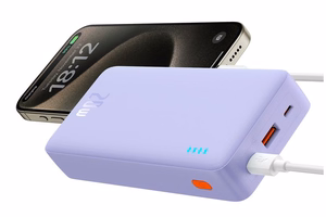 Portatīvais lādētājs Baseus Airpow 20000mAh 20W (violets)