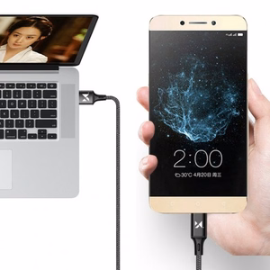 USB kabelis Wozinsky WUC-L2BE zils Lightning 200cm