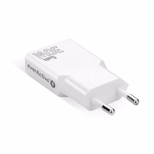 Lādētājs 2 x USB-C Quick Charge 4+ 30W Super Slim balts