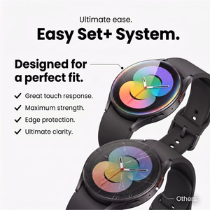 Tech-Protect Easy Set+ 2-Pack Tempered Glass for Samsung Galaxy Watch Ultra 44mm