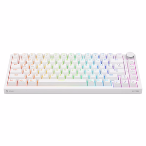 Savio ASTRAL balts JADE keyboard Gaming USB QWERTY US International