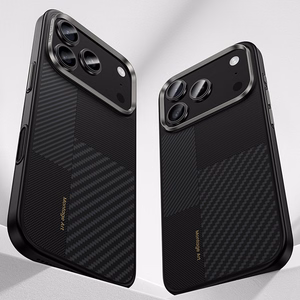 Чехол Benks Montage Magnetic Armor Pro Kevlar Metal Frame 600D+1500D (MA69) для iPhone 17 Pro чёрный (Camera Control Button)
