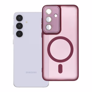 VARIETE MAG COVER magnētiskais viedtālruņa apvalks, savietojams ar MagSafe, paredzēts SAMSUNG S25 FE, violets