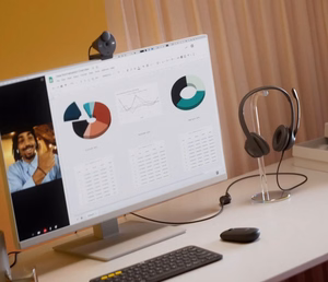 Logitech H390 USB datora austiņas