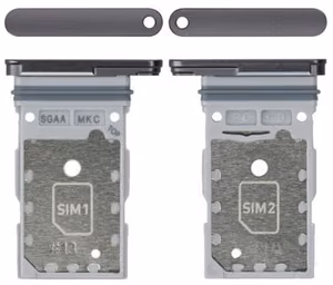 SIM kartes turētājs Samsung S711 S23 FE Graphite oriģināls (service pack)