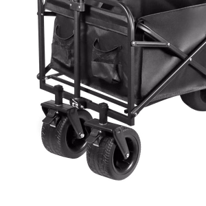 Rebel Active tūrisma un pludmales ratiņi ar bremzi, 150 l, 100 kg