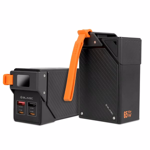 Blavec BJ-50 Tytan ārējais akumulators, 30 000 mAh, 65 W, 2× USB-C + 2× USB-A (PBBJ50B), melns