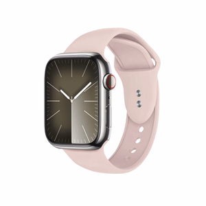 Crong Liquid siksniņa Apple Watch 38 / 40 / 41 / 42 mm, smilšu rozā