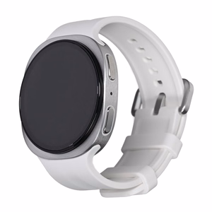 Samsung Galaxy Watch9 viedpulkstenis, 3.3 cm (1.3") AMOLED, 40 mm, digitāls, 438 x 438 pikseļi, skārienekrāns, sudraba krāsā, Wi-Fi, GPS (satelīta)