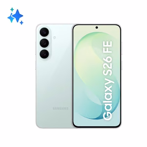 Samsung Galaxy S26 FE 17 cm (6,7 collas), Dual SIM, Android 17, 5G, USB Type-C, 128 GB, 4900 mAh, zaļš