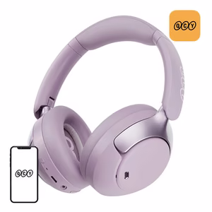 QCY H3 pro ANC bezvadu austiņas (violetas)