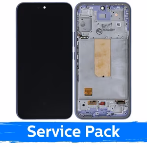 LCD Display Compatible With Samsung A546 A54 5G With Frame / Violet / (Service Pack)