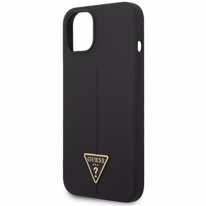 Guess GUHCP14MSLTGK iPhone 14 Plus 6.7" black/black hardcase Silicone Triangle