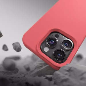 Etteri silikona viedtālruņa apvalks iPhone 15 Pro 6,1" aveņu