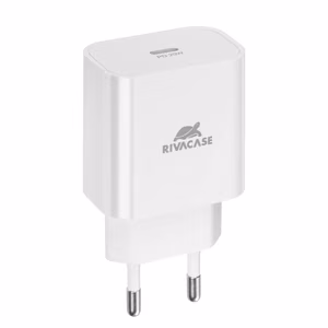 Rivacase sienas lādētājs balts PS4101 W00