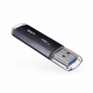 SILICON POWER Blaze B02 USB zibatmiņa 256 GB USB Type-A 3.2 Gen 1 (SP256GBUF3B02V1K) melna
