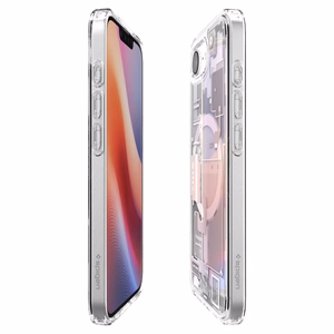 Spigen Ultra Hybrid Magnētiskais viedtālruņa apvalks iPhone 16e Zero One - balts