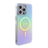 Guess GUHMP15XHITSQ iPhone 15 Pro Max - tirkīzs viedtālruņa apvalks IML Iridescent MagSafe