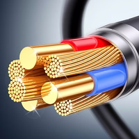 Kabelis USAMS U94 60W USB-C uz USB-C 1m melns