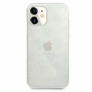 Guess GUHCP12S3D4GTR iPhone 12 mini 5.4" прозрачный жёсткий чехол 4G 3D Pattern Collection