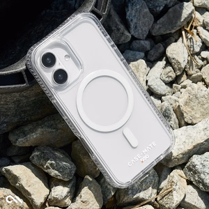 Case-Mate Tough D3O caurspīdīgs vāciņš ar MagSafe iPhone 16 Plus tālrunim