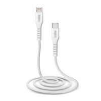 SBS TECABLELIGTC1W USB-C - Lightning kabelis MFi sertificēts, 1 m - balts