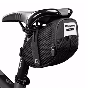Rockbros B74 velosipēda sēdekļa soma 0.75L - melna