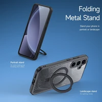 DUX DUCIS AIMO MAG viedtālruņa apvalks saderīgs ar MagSafe SAMSUNG S25 Plus melns