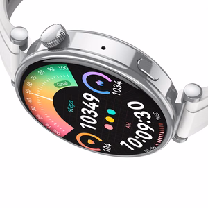 XO GT4 Mini AMOLED viedpulkstenis, sudraba krāsā