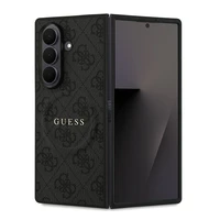 Viedtālruņa apvalks GUESS SAMSUNG Z Fold7 GUHMZFD7P4MSEGCK (Magnētiskais 4G PU ar klasisko) melns