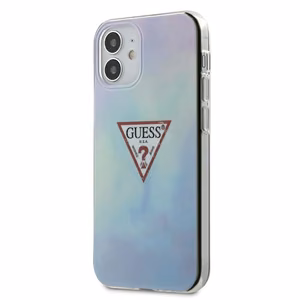 Guess GUHCP12SPCUMCGC02 iPhone 12 mini 5.4" zils/zils cietais apvalks Tie & Dye kolekcija