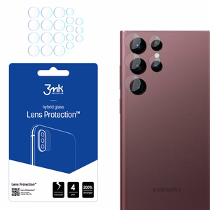 3mk objektīva aizsardzība™ hibrīda kameras stikls Samsung Galaxy S22 Ultra 5G
