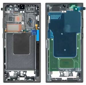 LCD screen Samsung S928 S24 Ultra ar touch screen un frame Titanium Melns/Zils/Zaļš original (used Grade B)
