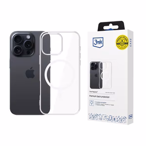 3mk Caurspīdīgs Magnētiskais apvalks Apple iPhone 16 Pro - caurspīdīgs