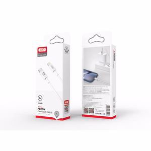 XO kabelis NB-Q189A PD USB-C - Lightning 1,0m 20W balts