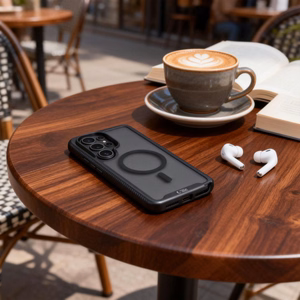 Tech-Protect Defense MagSafe Maciņš for Samsung Galaxy S26 Ultra - melns