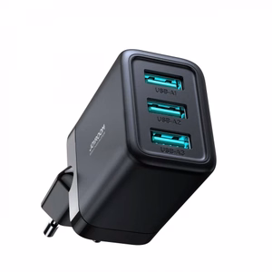 Lādētājs Joyroom JR-TCN02 melns 17W (3xUSB)