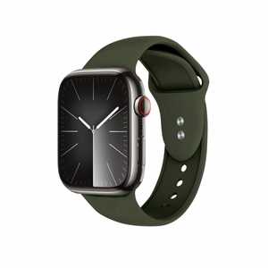 Crong Liquid  siksniņa Apple Watch 38 / 40 / 41 / 42 mm, zaļš