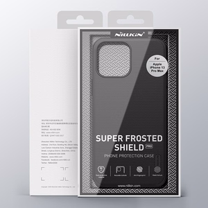 Nillkin Super Frosted Shield Pro vāciņš ierīcei iPhone 13 Pro Max, izturīgs, sarkans
