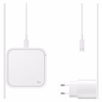 Bezvadu lādētājs Samsung EP-P2400TWEGEU Balts 15W (ar lādētājs un kabelis) / 100% Genuine /