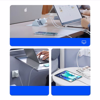 Orico CDX 100W 5A Power Delivery USB-C - USB-C 1m kabelis - balts