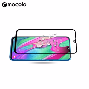 Mocolo 3D 9H Full Glue rūdīta stikla ekrāna aizsargs Samsung Galaxy A40, ar melnu rāmi