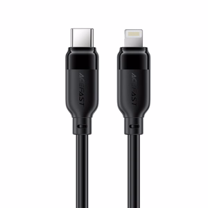 USB kabelis Acefast C16-01 USB-C uz Lightning 1.2m melns